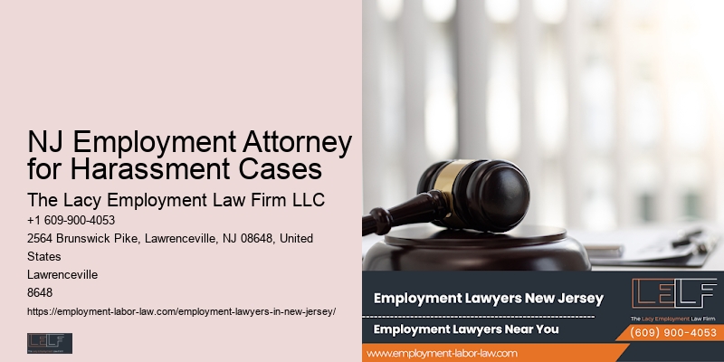 Workplace Mediation Attorney NJ Employment Attorney for Harassment Cases