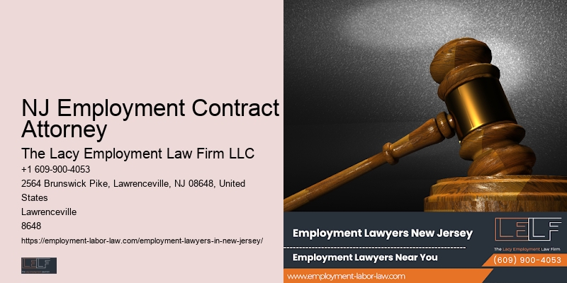 NJ Employment Contract Attorney Employment Contract Lawyer