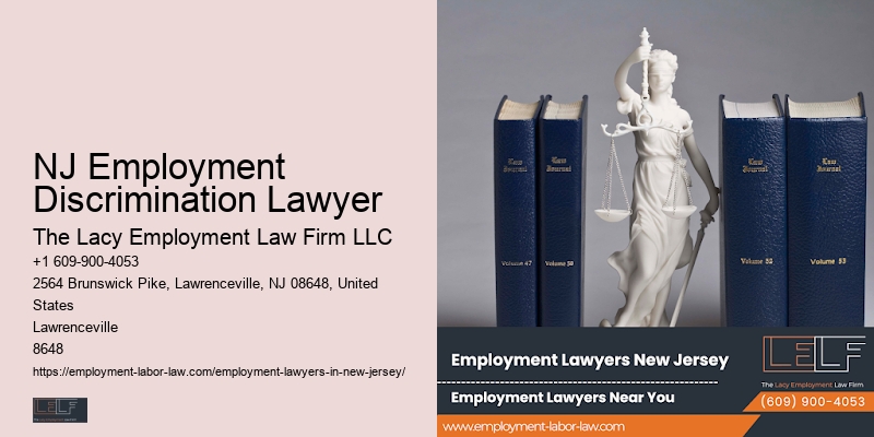 Employment Termination Defense NJ Employment Discrimination Lawyer