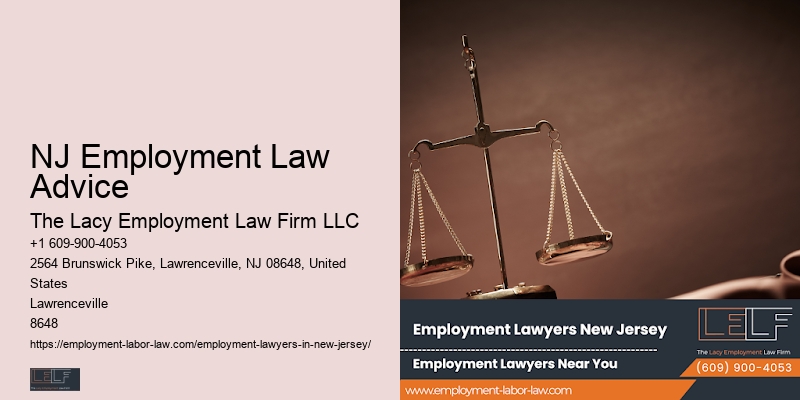 NJ Employment Law Advice Employment Law Advice