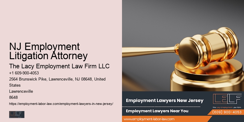 NJ Employment Litigation Attorney Employee Rights Defense Lawyer
