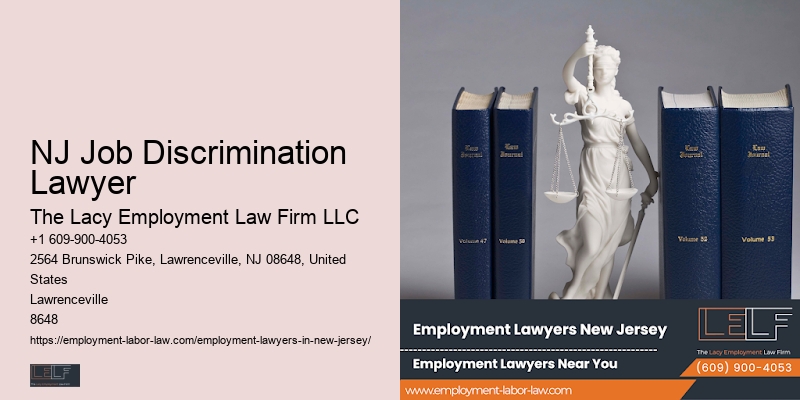 NJ Job Discrimination Lawyer Employment Dispute Resolution Lawyer