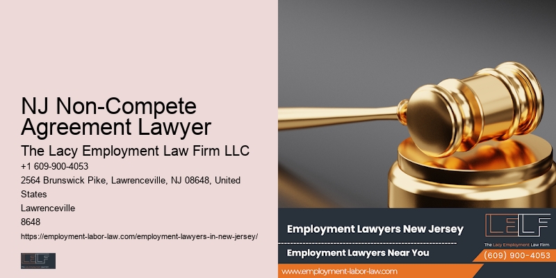 NJ Non-Compete Agreement Lawyer Severance Agreement Lawyer