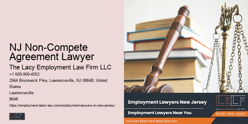 Employment Agreement Attorney NJ Non-Compete Agreement Lawyer