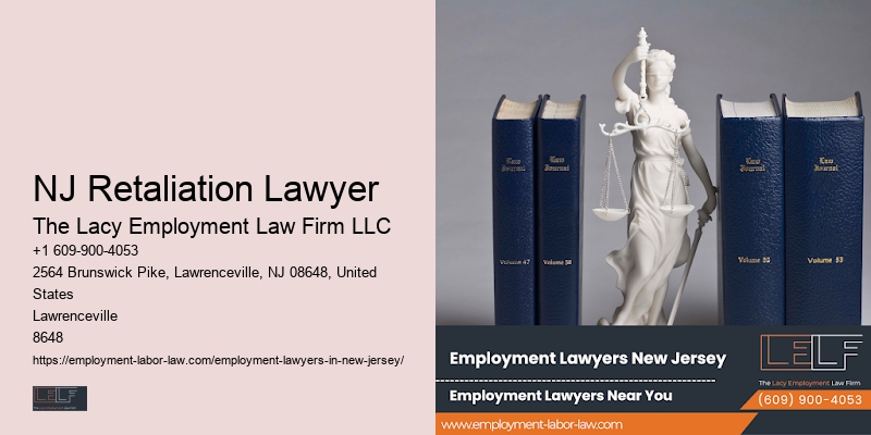 NJ Retaliation Lawyer Workplace Legal Services