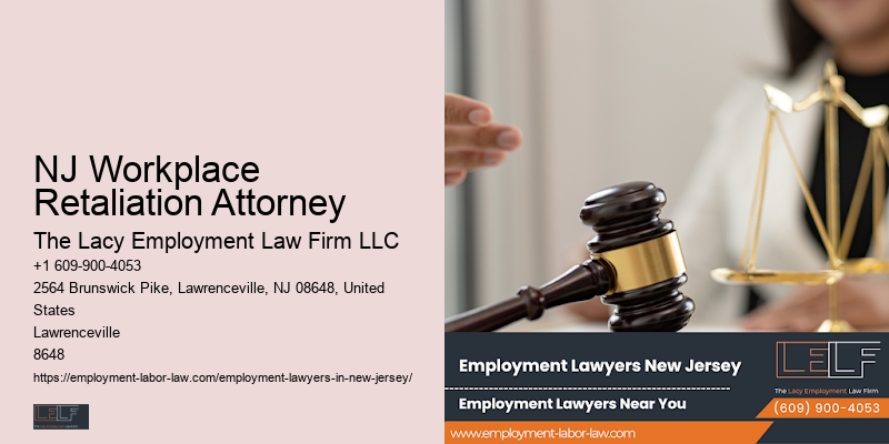 Employment Contract Lawyer NJ Workplace Retaliation Attorney