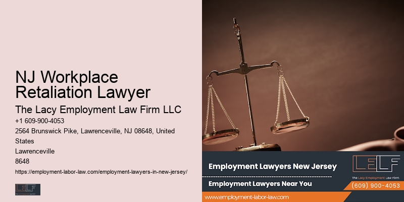NJ Workplace Retaliation Lawyer Severance Negotiation Attorney