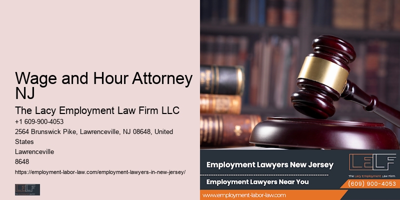 Wage and Hour Attorney NJ Employment Law and Policy Advisor