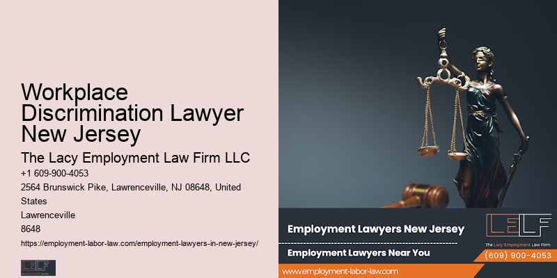Employee Rights Protection Lawyer Workplace Discrimination Lawyer New Jersey