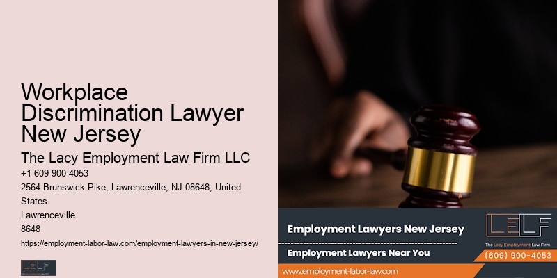 Workplace Discrimination Lawyer New Jersey Workplace Attorney Free Consultation