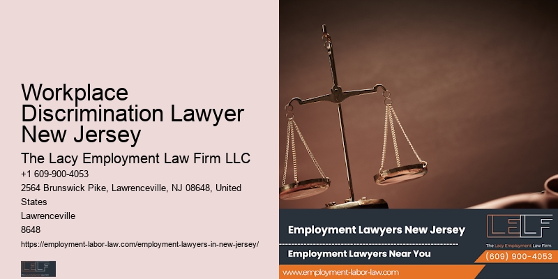 Workplace Discrimination Lawyer New Jersey Attorney for Job Discrimination