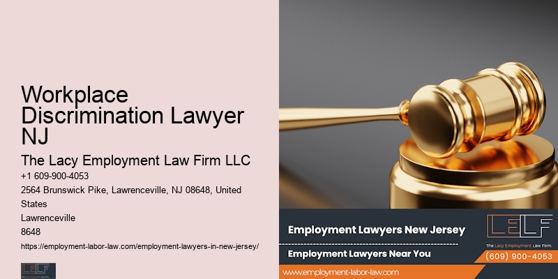 Workplace Discrimination Lawyer NJ Employment Law Specialist Attorney