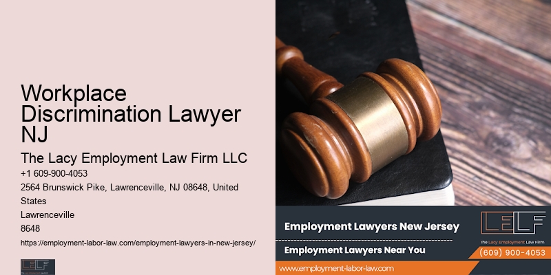 Workplace Discrimination Lawyer NJ Employment Law Attorney