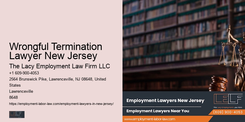 Wrongful Termination Lawyer New Jersey Sexual Misconduct Defense Lawyer