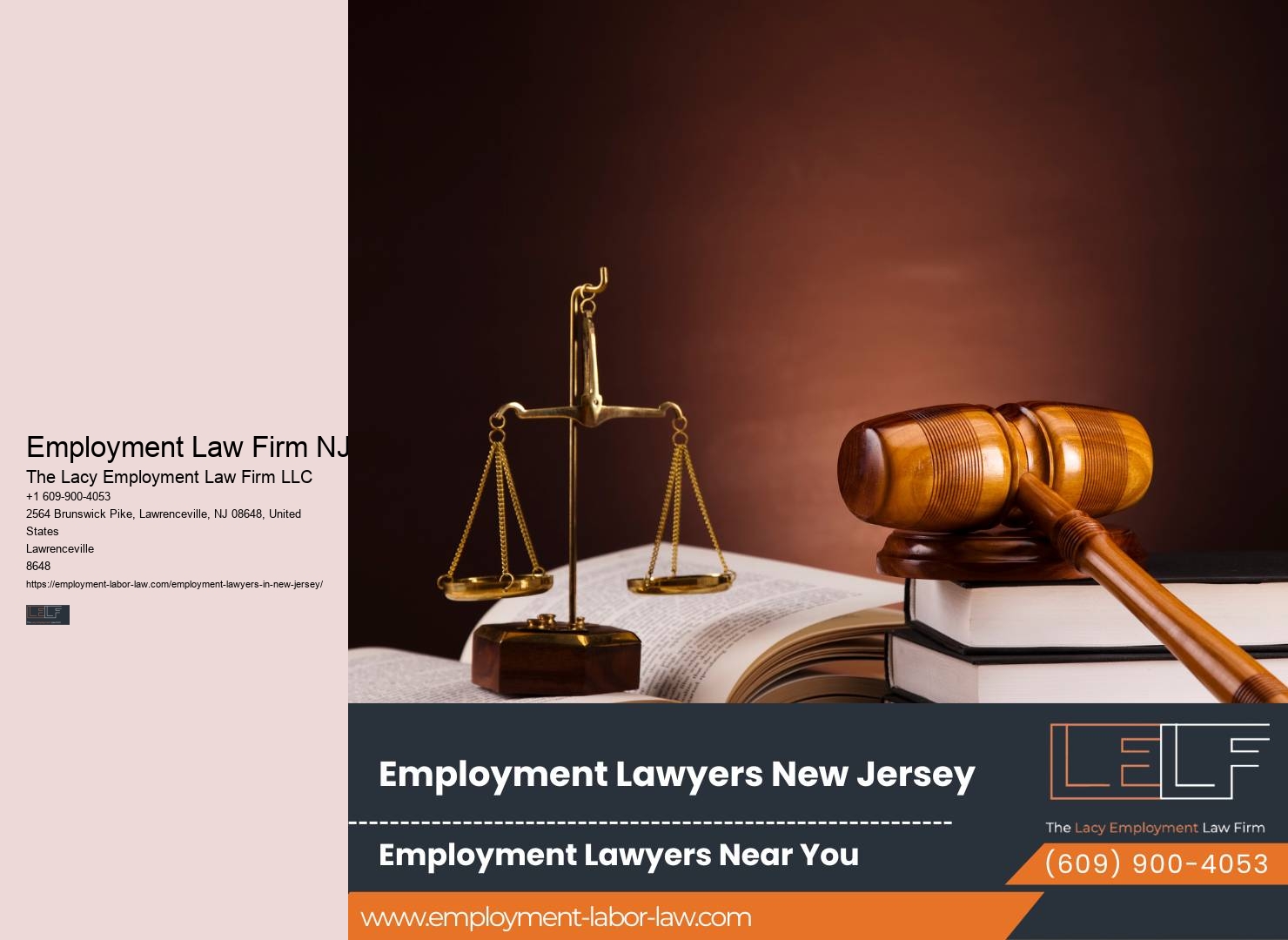 NJ Workplace Legal Advice