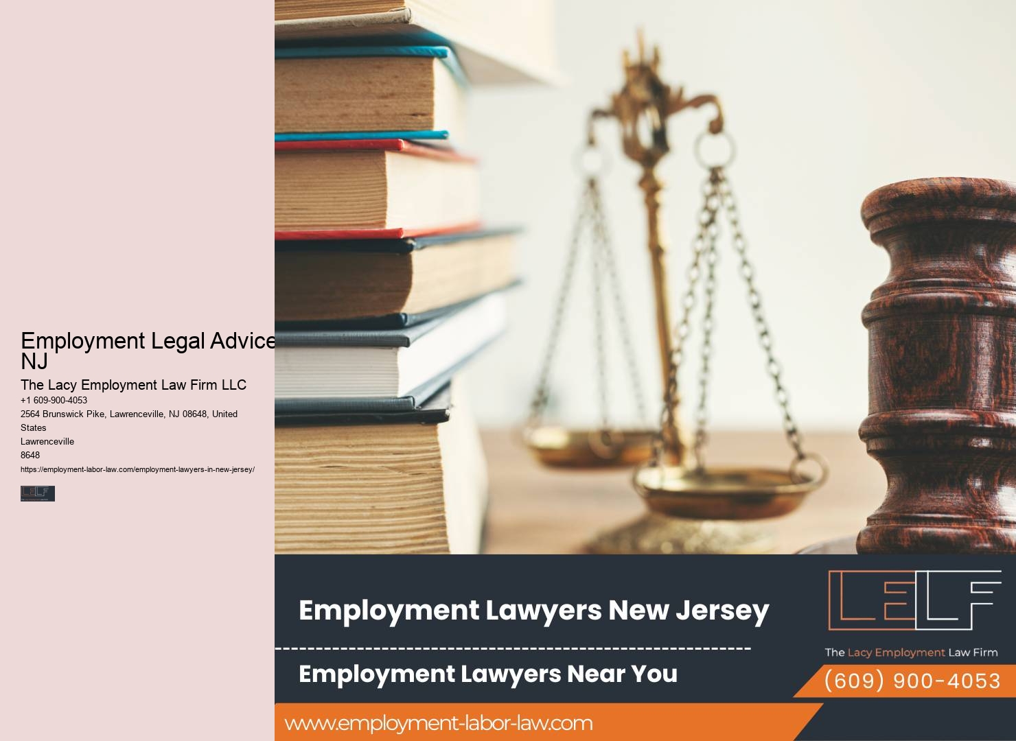 Employment Legal Advice NJ Workplace Discrimination Lawyer
