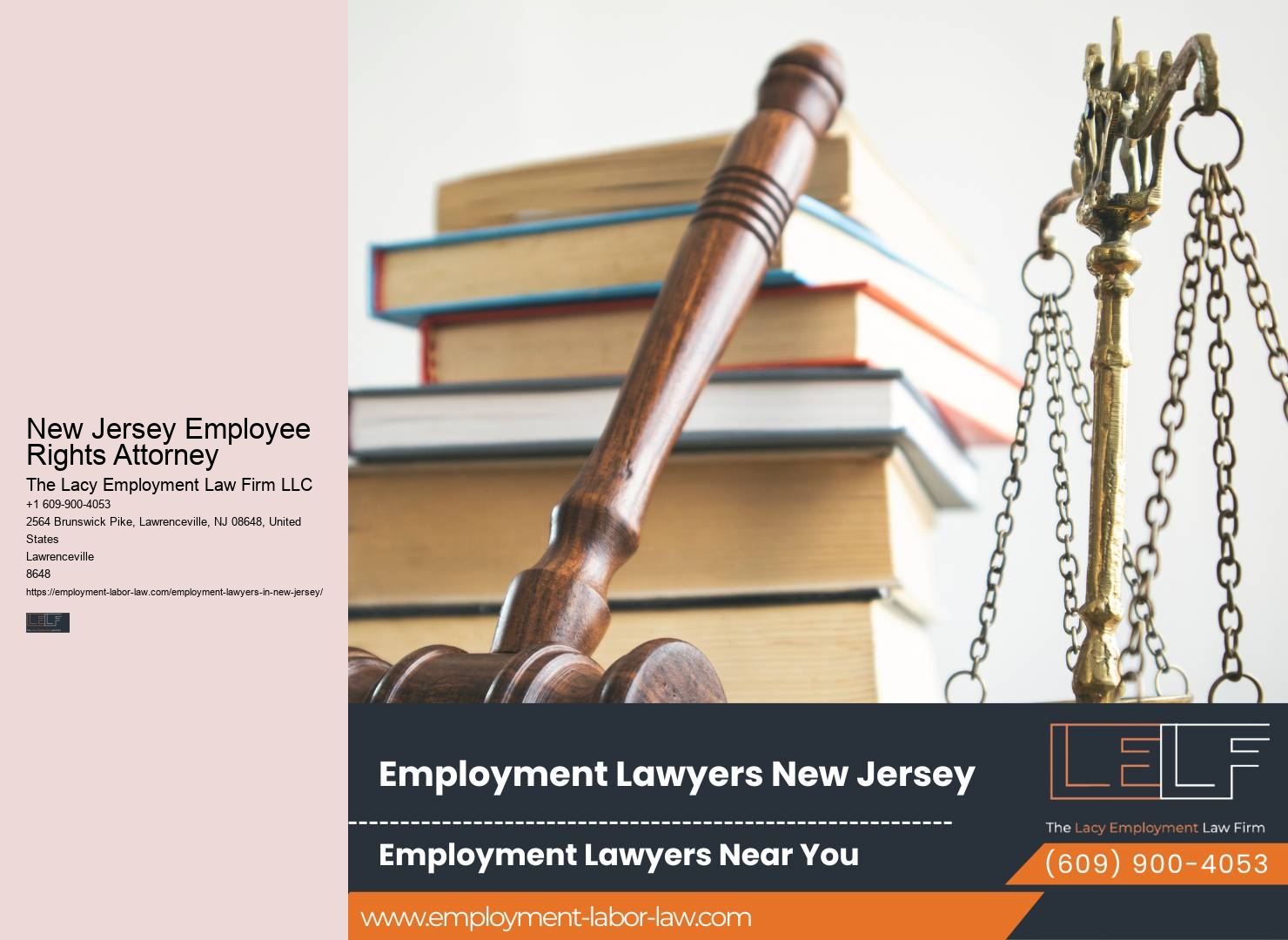 New Jersey Employee Rights Attorney Workman's Comp Lawyer