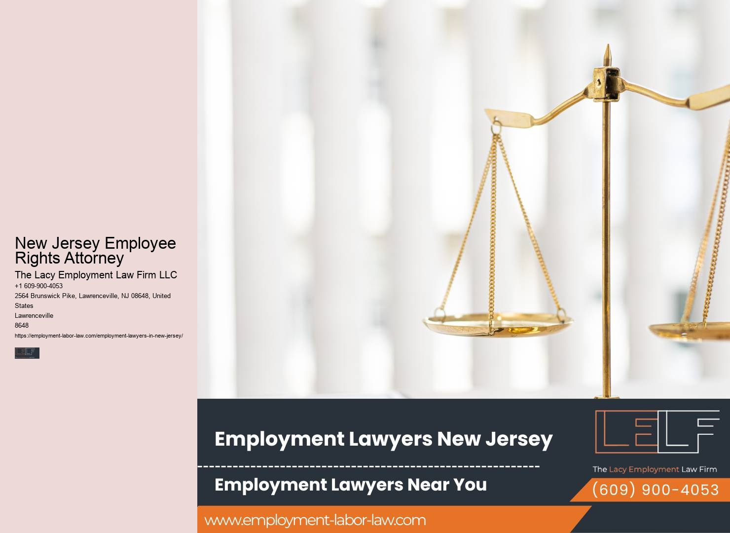 New Jersey Employee Rights Attorney Employee Legal Help