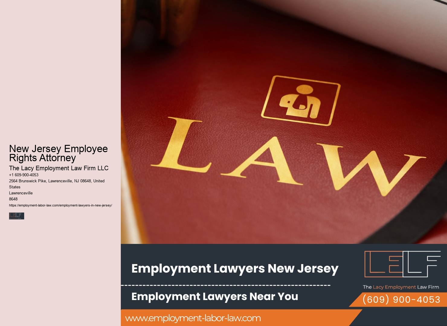 NJ Workplace Lawyer Consultation