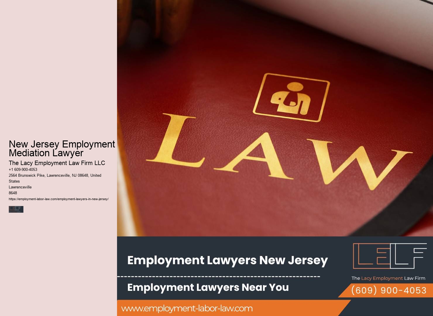 NJ Workplace Discrimination Lawyer