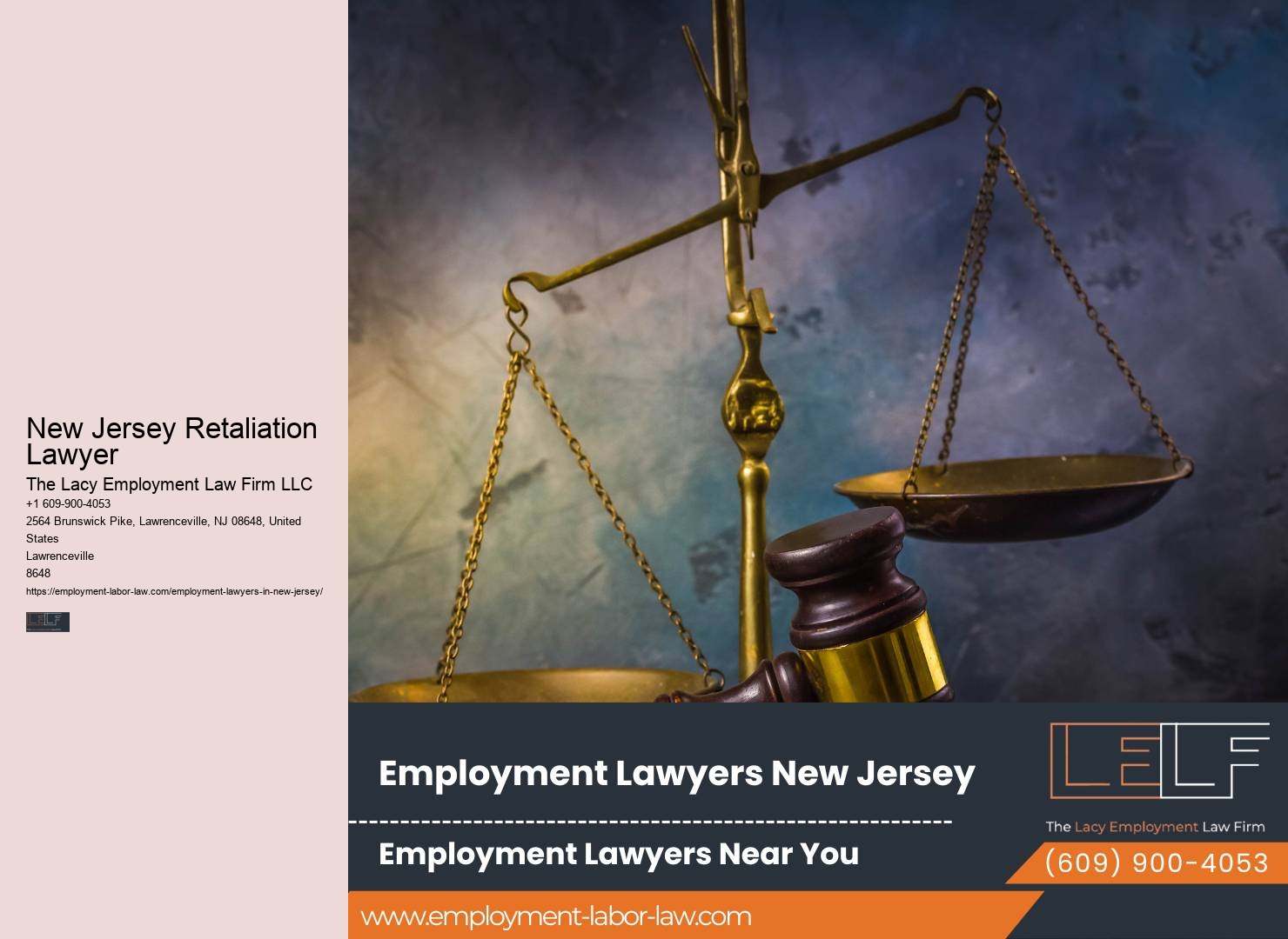 NJ Employee Rights Legal Expert