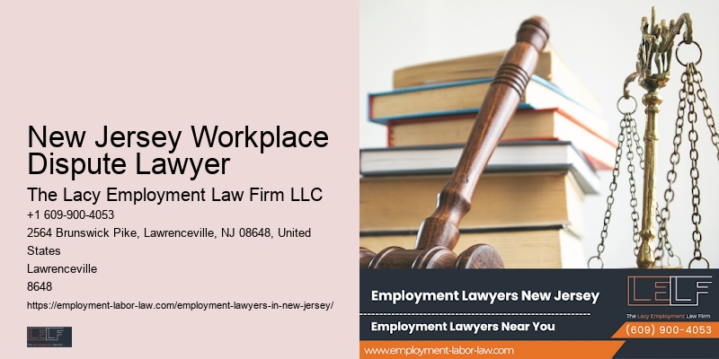 New Jersey Workplace Dispute Lawyer