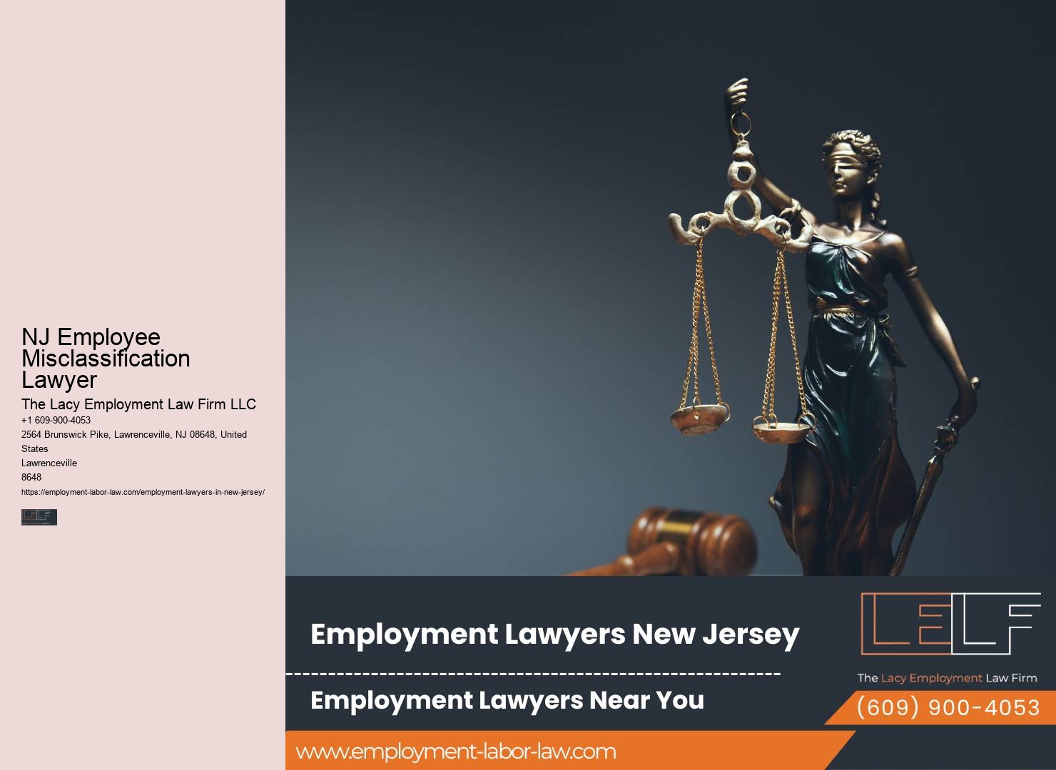 NJ Employment Law Advice Near Me