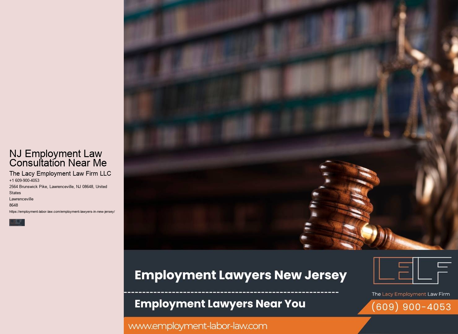 NJ Employment Law Protection