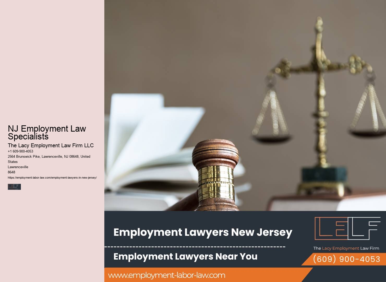 NJ Employment Law Case Attorney