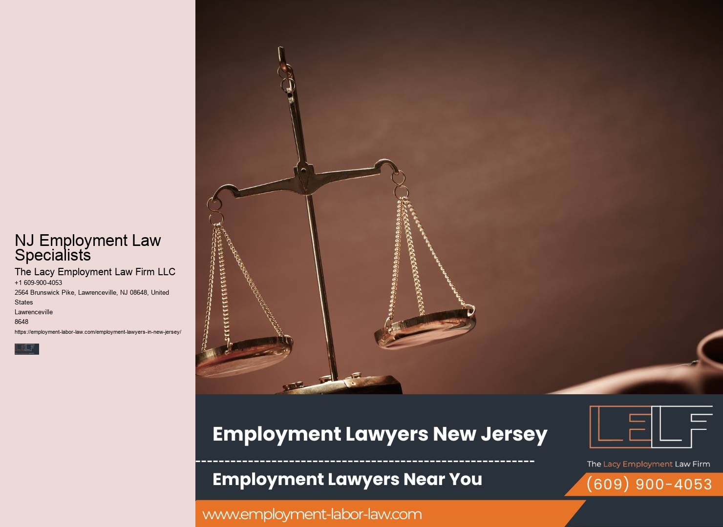 NJ Workplace Legal Issues