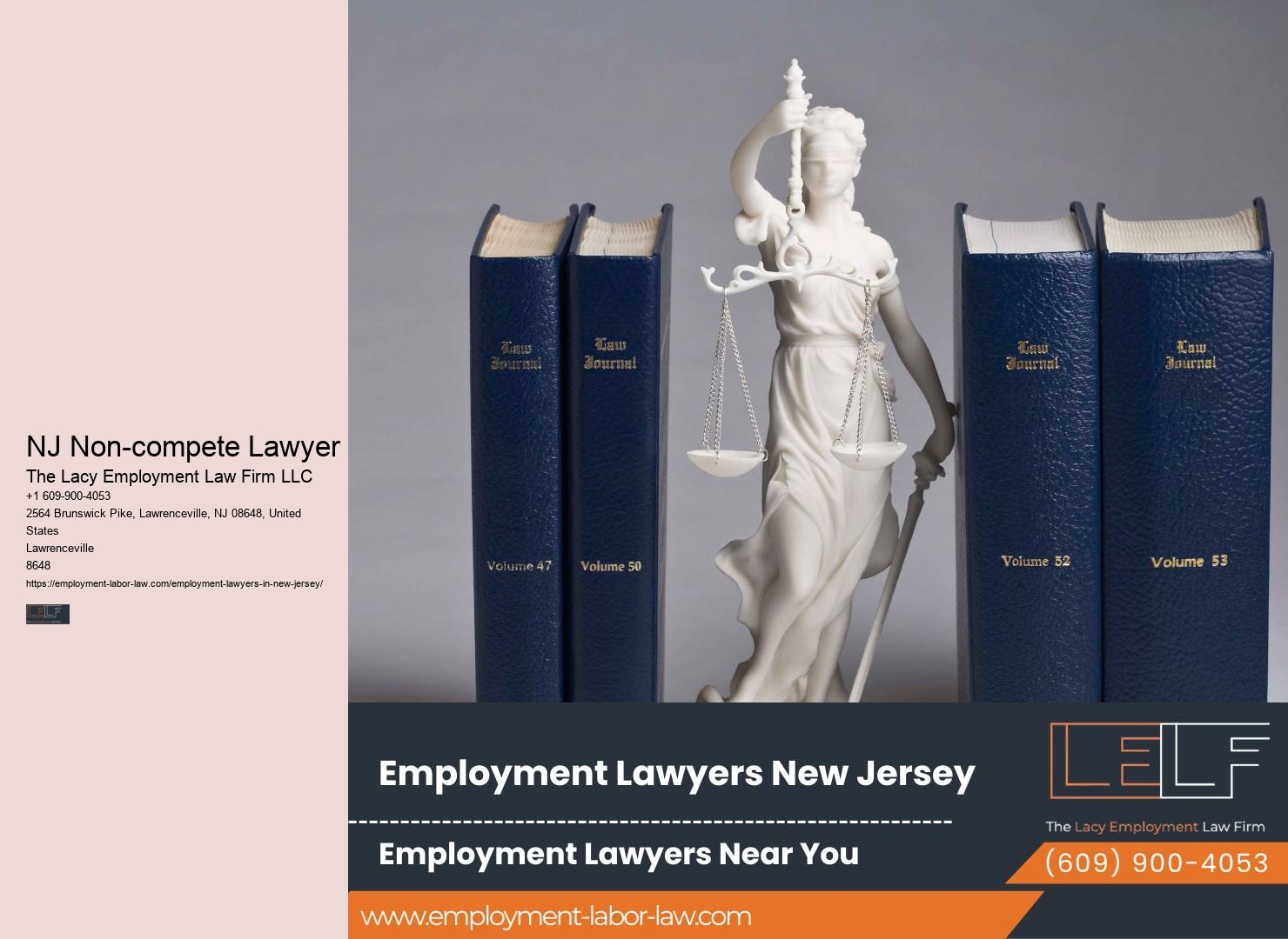 NJ Employment Law Representation