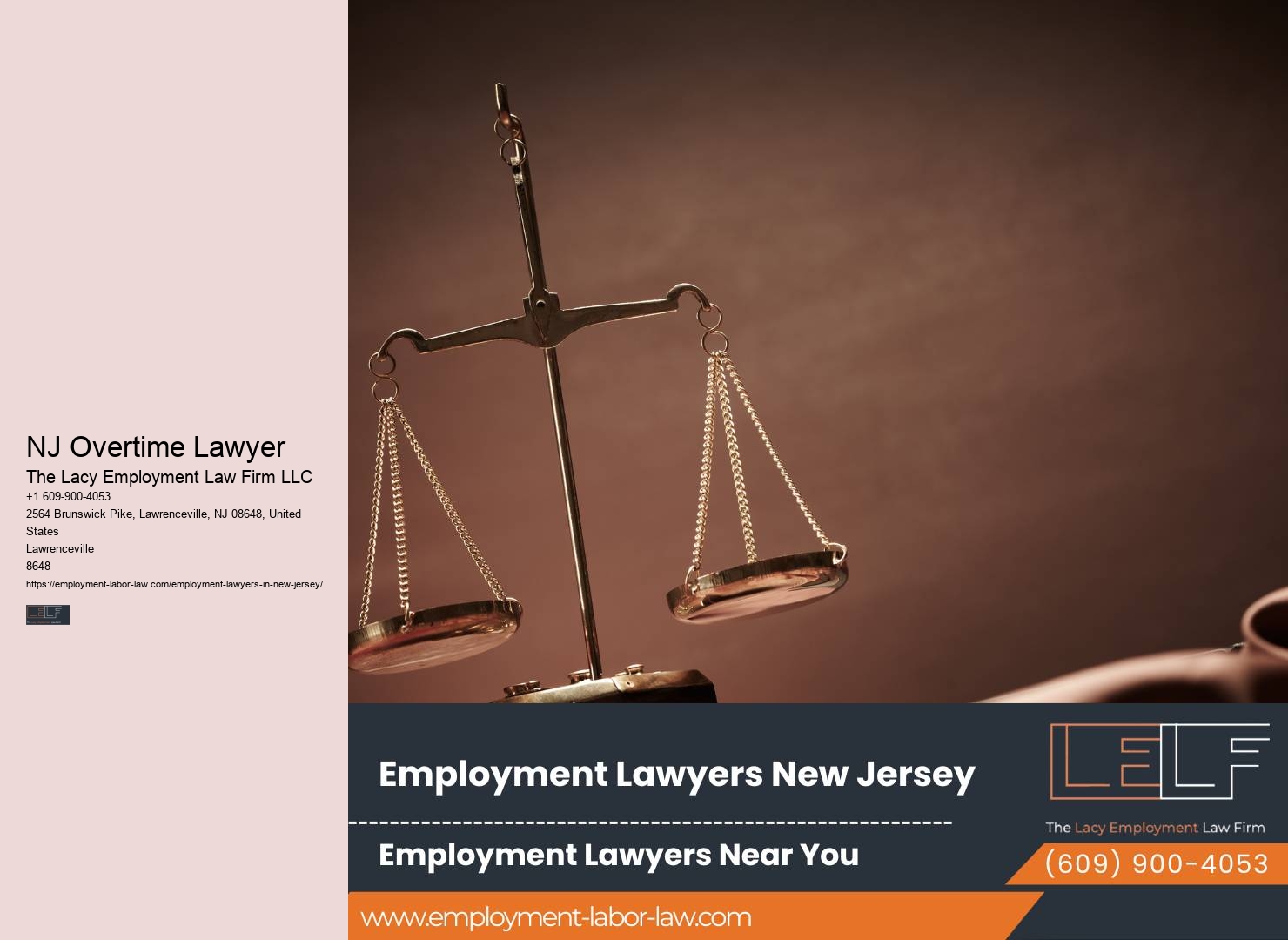 NJ Job Rights Legal Services