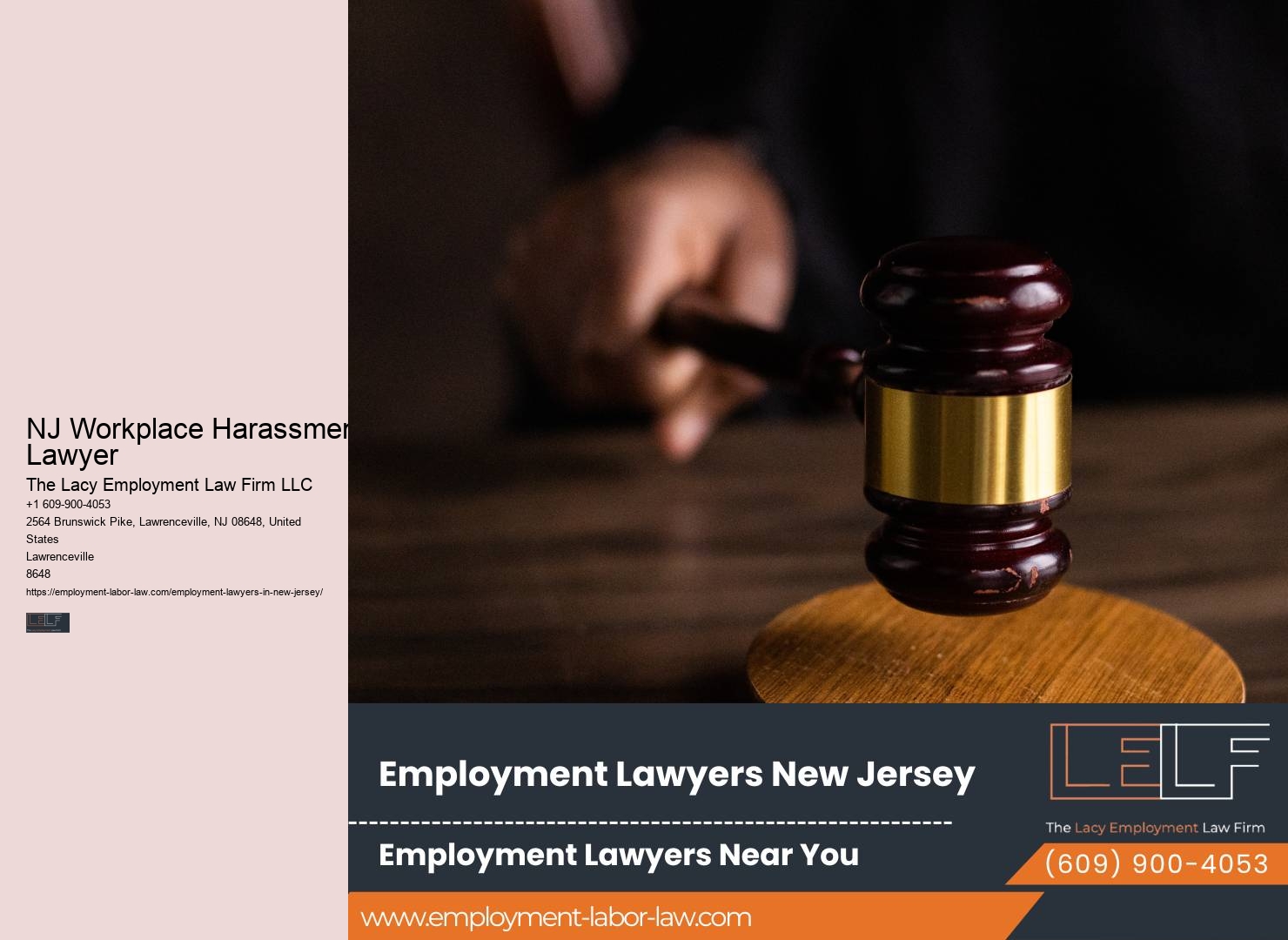 NJ Employment Law Advice