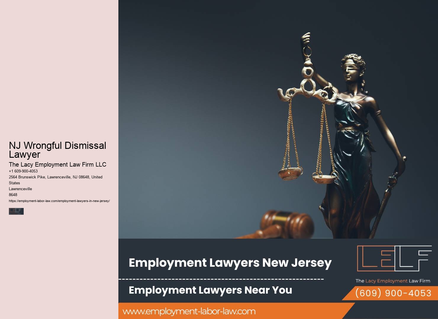 NJ Workplace Rights Legal Counsel