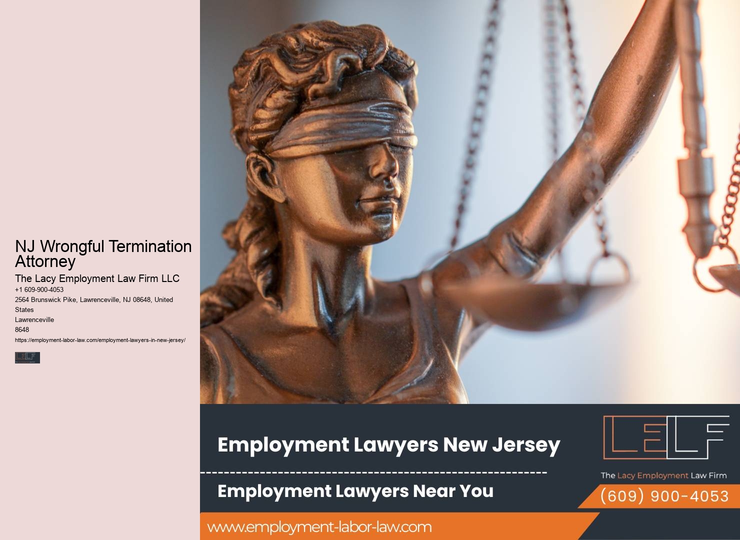 NJ Workplace Discrimination Legal Aid