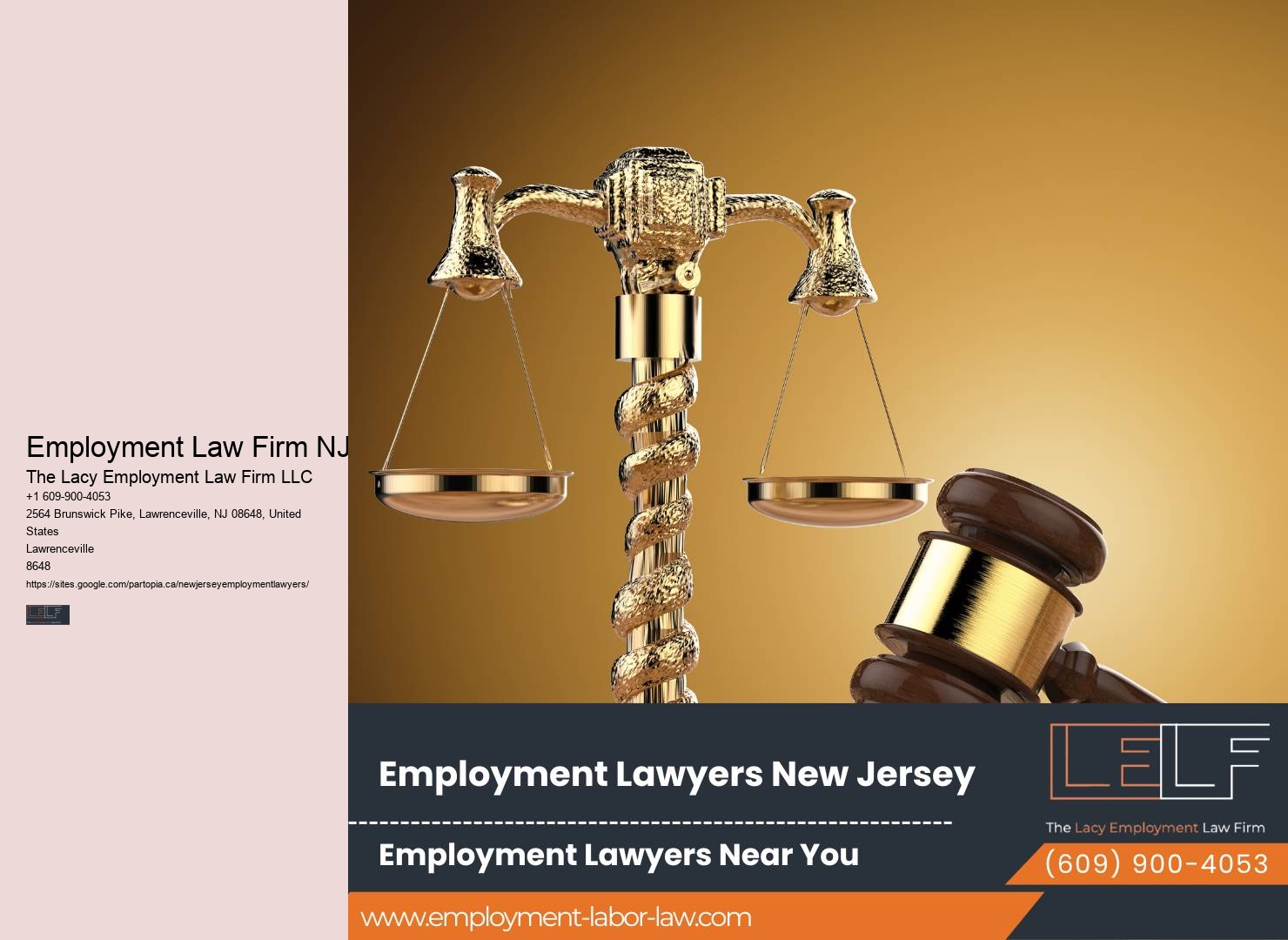 Employment Law Firm NJ Employment Law Assistance Near Me