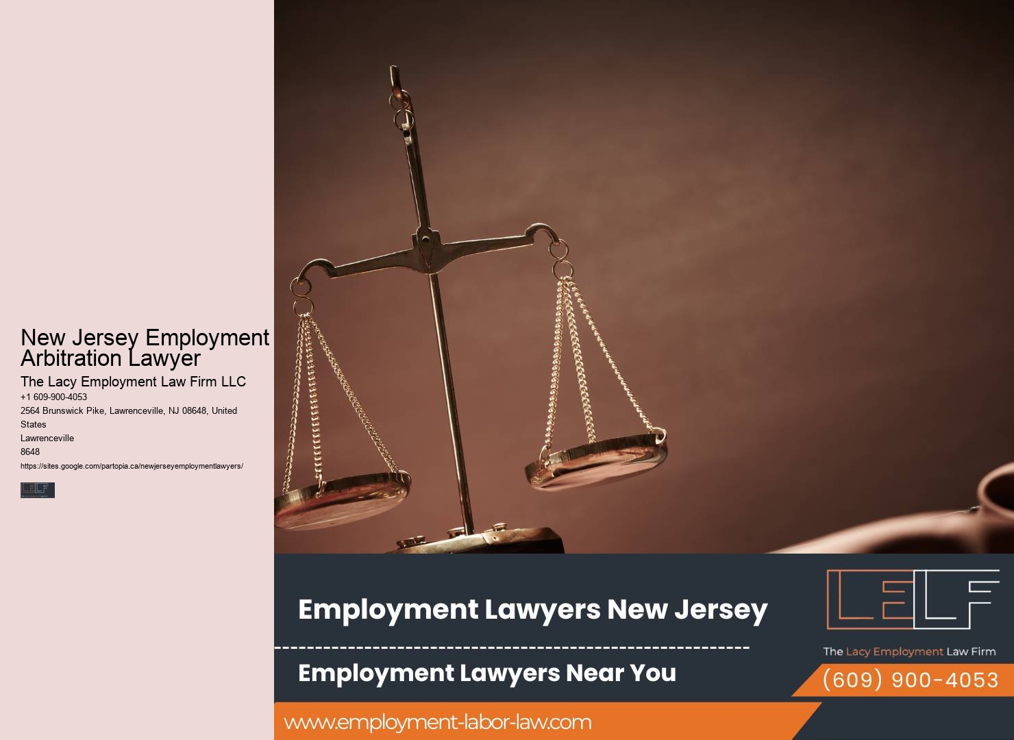 New Jersey Employment Arbitration Lawyer Workplace Dispute Attorney