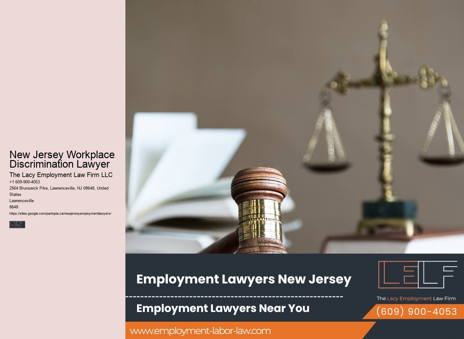 NJ Employment Law Support Services