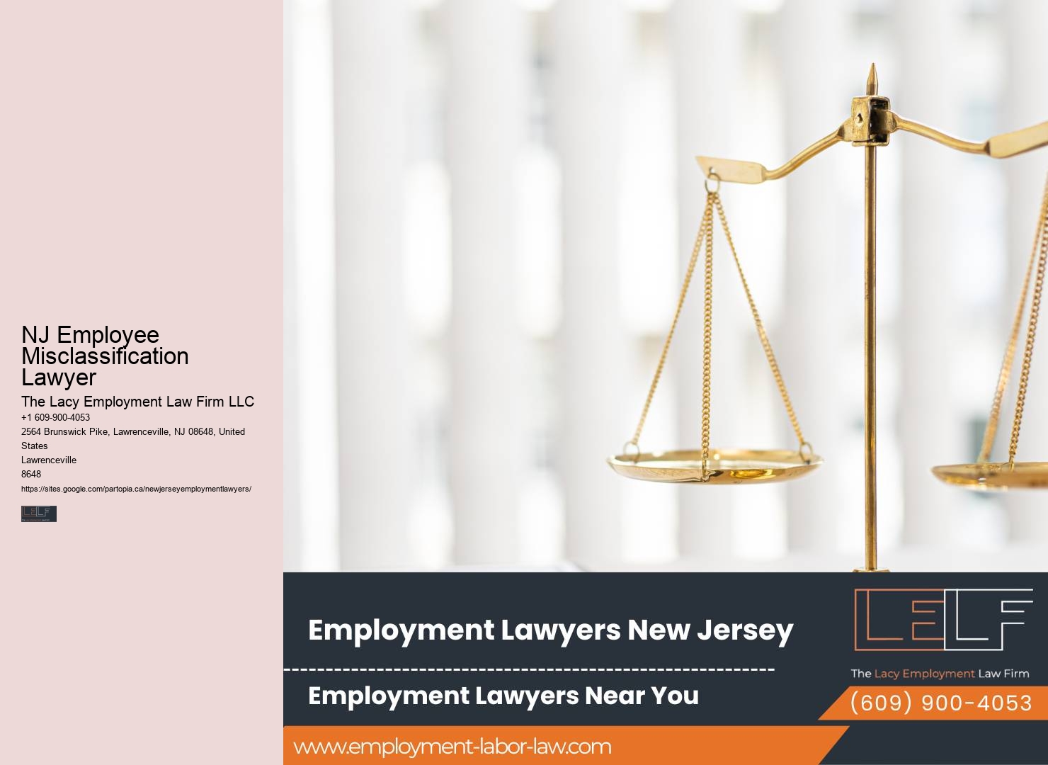 NJ Job Discrimination Legal Assistance