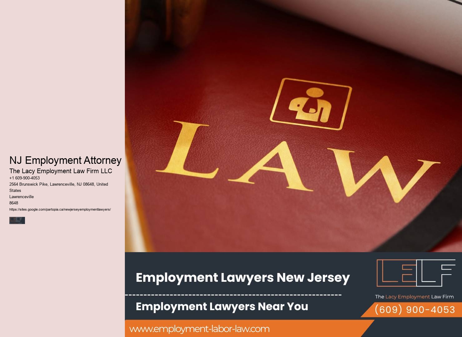 NJ Job Discrimination Lawyer