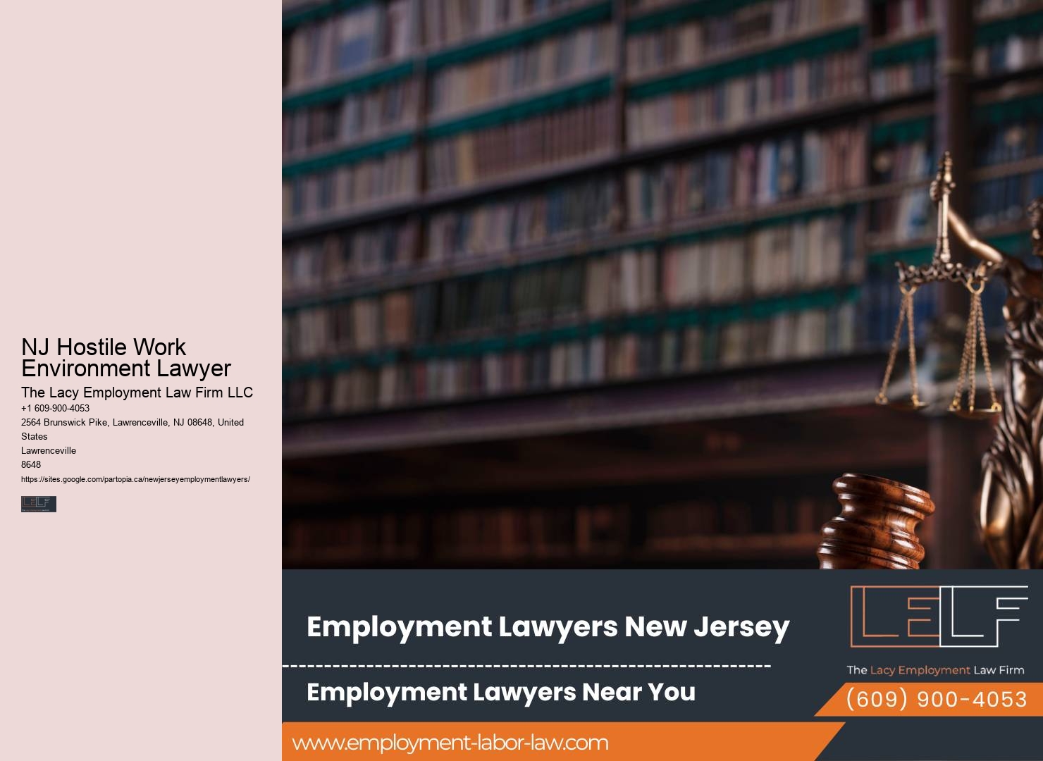 NJ Employment Dispute Lawyer