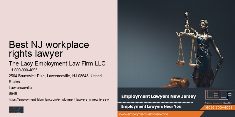 Best NJ workplace rights lawyer wage and hour lawyer efficient