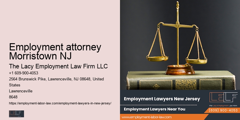 Employment attorney Morristown NJ Employment Law Consultation