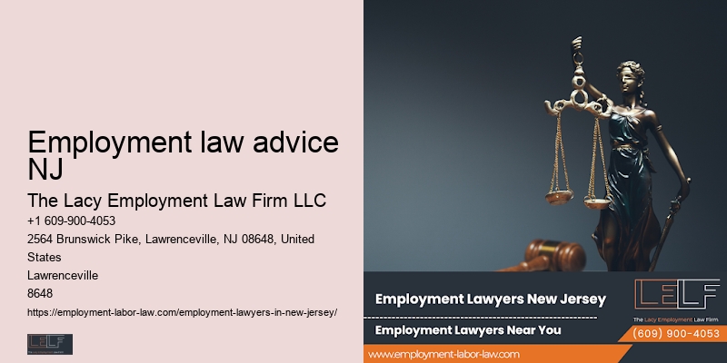 best Employment law advice NJ employment discrimination attorney