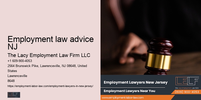 Employment law advice NJ Employment Legal Advice