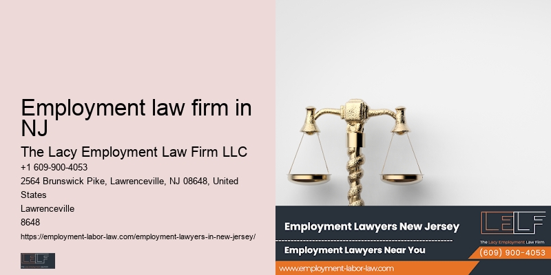 top Employment law firm in NJ employee rights attorney