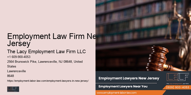 affordable Employment Law Firm New Jersey employment lawyer fees