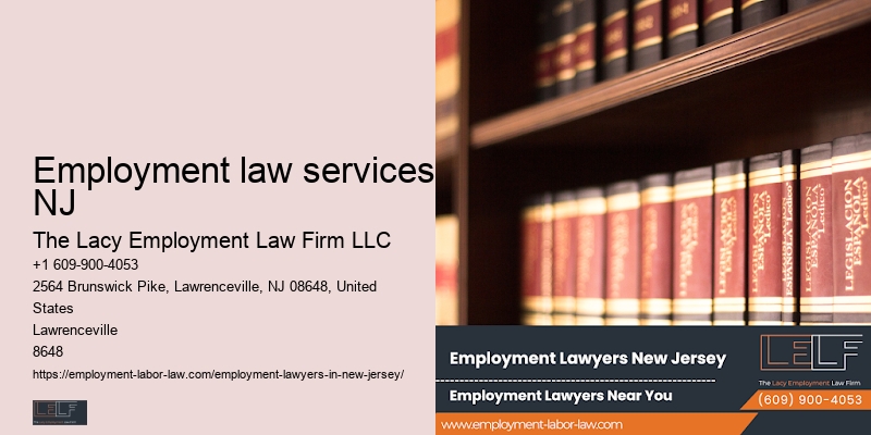 Employment law services NJ employment contract lawyer