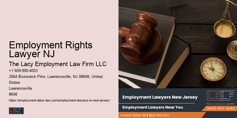 Employment law attorney Employment Rights Lawyer NJ
