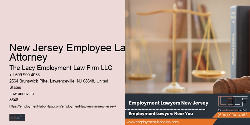 New Jersey Employee Law Attorney Employee Rights Attorney